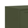 vidaXL TV Cabinet Olive Green Cold-rolled steel Small Storage