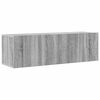 vidaXL TV Cabinet Set Set of 7 Gray Sonoma Engineered Wood
