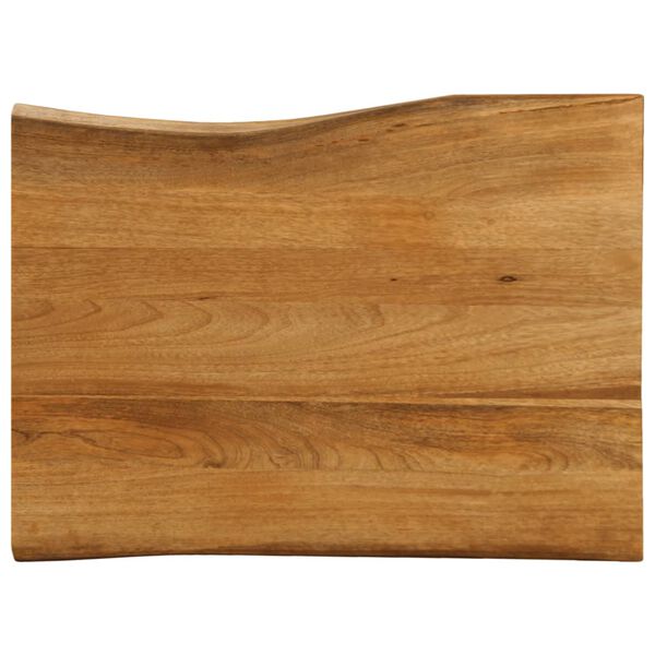 vidaXL Table Top 31.5"x23.6"x1.5" Live Edge Solid Wood Mango