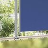 vidaXL Side Awning Blue Polyester with PU coating 55.1 x 118.1 in
