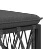 vidaXL Garden Footstool Anthracite