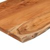 vidaXL Bathroom Countertop 47.2"x23.6"x1.5" Rectangular Solid Wood Acacia