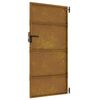 vidaXL Garden Gate 33.5x68.9" Corten Steel