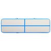 vidaXL Inflatable Gymnastics Mat with Pump 315.0x39.4x7.9" PVC Blue