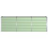 vidaXL Planter Green 160 x 40 x 75 cm Steel