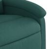 vidaXL Massage Recliner Chair Dark Green
