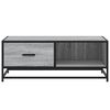 vidaXL Coffee Table Grey Sonoma Engineered wood and metal