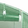 vidaXL Greenhouse Green PE (Polyethylene) Large Greenhouse Rectangular