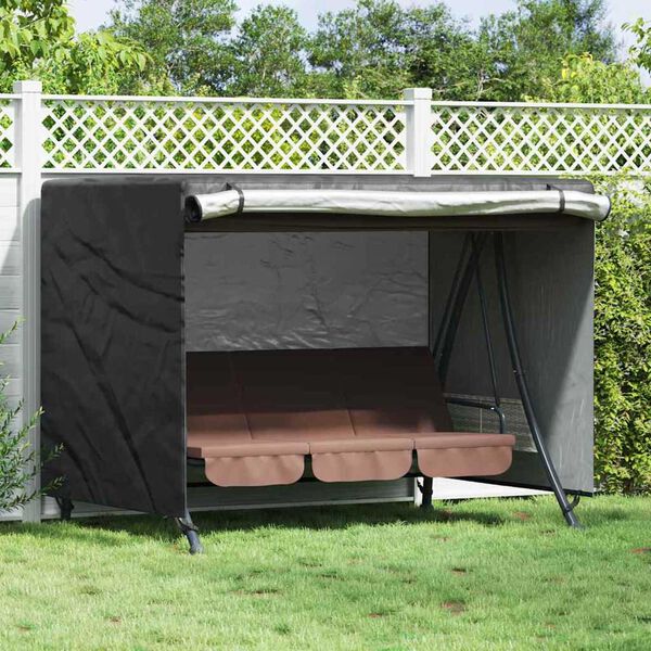 vidaXL Outdoor Swing Cover 86.61 x 49.21 x 66.93 in 420D Oxford Fabric
