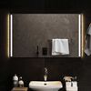 vidaXL LED Bathroom Mirror Clear Glass 39.4x23.6 in LED Bathroom Mirror