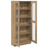 vidaXL Highboard Artisan Oak Engineered wood Tall Highboard