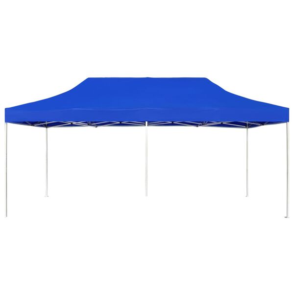 vidaXL Party Tent Blue 310 g/m² Oxford fabric with PVC coating 19.7x9.8 ft