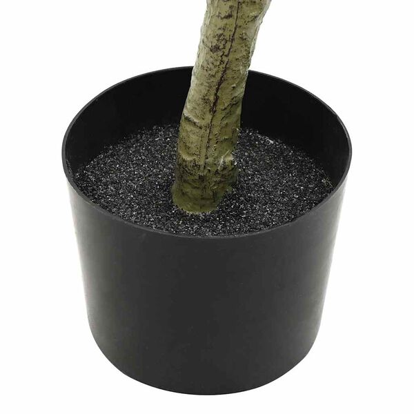 vidaXL Artificial Lemon Tree Green Polyethylene vinyl acetate Medium