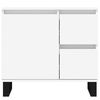 vidaXL Bathroom Cabinet White Engineered wood Standard Bathroom Cabinet