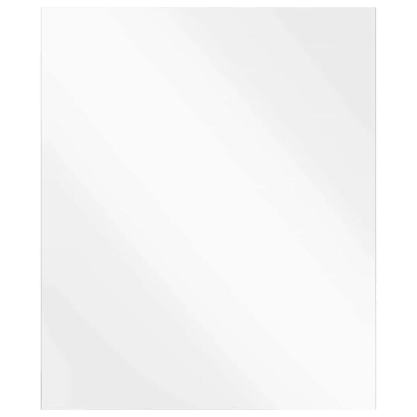 vidaXL Wall Mirror Rectangular 19.69 x 23.62 in Tempered Glass