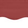 vidaXL Replacement Awning Fabric Burgundy red 100% Polyester with PU coating