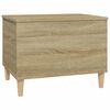 vidaXL Coffee Table Sonoma oak Engineered wood Medium Coffee Table