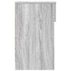vidaXL Bedside Cabinet Set of 2 Grey Sonoma Engineered wood