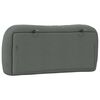 vidaXL Headboard Cushion Dark Grey Polyester with PP Fiber Filling