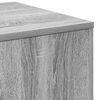 vidaXL Side Table Set of 3 Grey sonoma Engineered wood Coffee Table