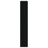 vidaXL Shoe Cabinet Black Engineered Wood Compact Shoe Cabinet