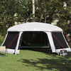 vidaXL Pool Tent with Removable Fly & Mesh Walls Grey 263.8x232.3"