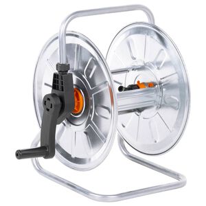 vidaXL Hose Reel Wall Mounted for 164.0 ' 1/2" Hose Steel