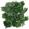 vidaXL Artificial Grape Leaf Trellis Expandable Green 70.9x7.9"