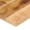 vidaXL Table Top Natural Mango Wood Solid Mango Wood 19.7x7.9 in