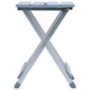 vidaXL Camping Stool Aluminium 11.0x10.2x15.4"