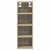 vidaXL Hanging Cabinet Sonoma Oak Engineered wood Small Hanging Cabinet