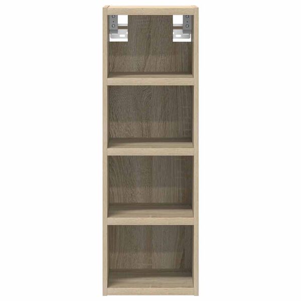 vidaXL Hanging Cabinet Sonoma Oak Engineered wood Small Hanging Cabinet
