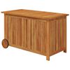 vidaXL Garden Storage Box Natural wood Solid Acacia wood Medium Storage