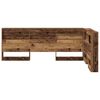 vidaXL Storage Headboard with Shelf Old Wood 47.24 in Engineered Wood
