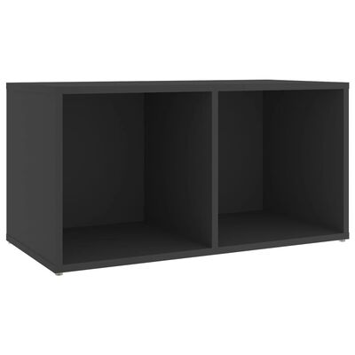 vidaXL TV Stand Gray 28.3"x13.8"x14.4" Engineered Wood