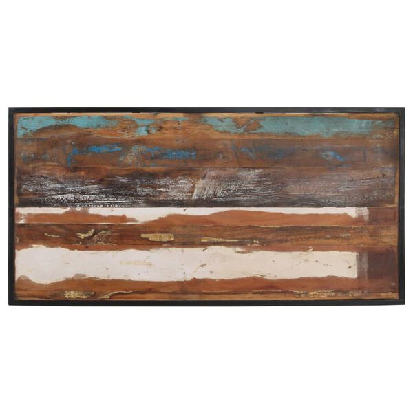 vidaXL Dining Table Mixed color finish