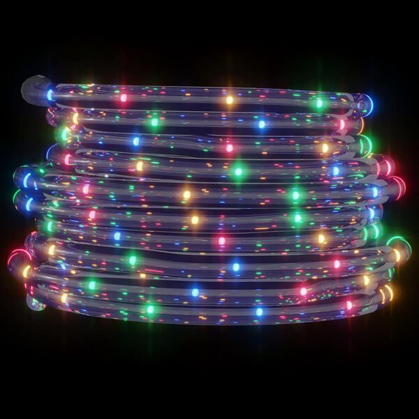vidaXL Rope Light Multicolor Polyvinylchloride 33 ft Rope Light Other