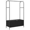 vidaXL Clothes Rack Black 100 x 44 x 160 cm Engineered Wood