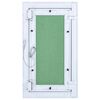 vidaXL Access Panel White 20 x 35 cm Aluminium and Plasterboard