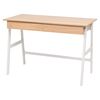 vidaXL Writing Table Oak and White
