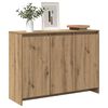 vidaXL Sideboard Artisan Oak Engineered Wood 40.2 x 13.0 x 29.5 in