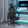 vidaXL Gaming Chair Black and Camouflage