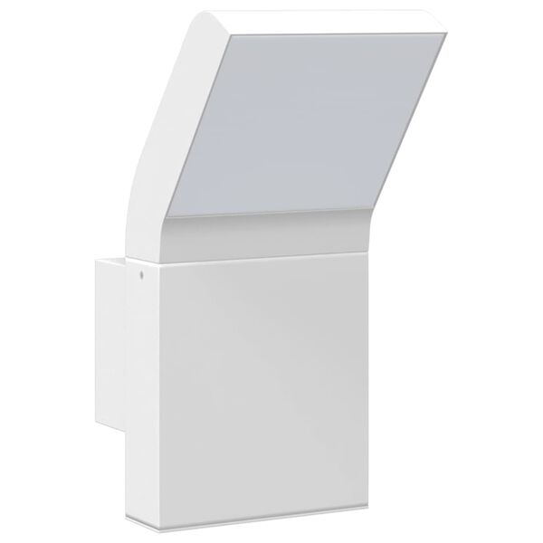 vidaXL Outdoor Led Wall Light Set of 2 White
