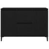 vidaXL Sideboard Black Oak 40.94 x 13.78 x 27.56 in Engineered Wood