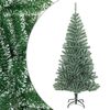 vidaXL Artificial Christmas Tree Green Polyethylene terephthalate (PET)