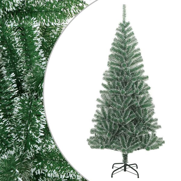 vidaXL Artificial Christmas Tree Green Polyethylene terephthalate (PET)