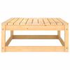 vidaXL Garden Lounge Set Natural Pine Solid Pinewood Medium Modular