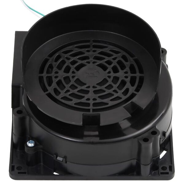 vidaXL LED String Light Black and White Plastic 21.7 ft Length