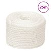vidaXL Work Rope White 0.94 " 82.0 ' Polypropylene