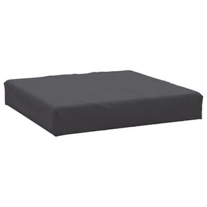 vidaXL Pallet Cushion Anthracite Oxford Fabric 23.6 in x 23.6 in x 2.4 in
